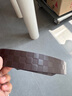 REDCE AMANGNI高端男士皮帶真皮新款輕奢侈品平滑扣內(nèi)穿式褲腰生日禮物送老公友 金扣咖帶-520七夕情人節(jié)高檔禮盒 120cm 改長(zhǎng)度請(qǐng)聯(lián)系備注 曬單實(shí)拍圖