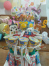 仕彩 白色印花數(shù)字氣球裝飾品兒童生日派對場景布置戶外手持拍照道具3 曬單實拍圖