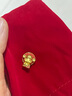 周大生腕美文運(yùn)財(cái)福黃金轉(zhuǎn)運(yùn)珠足金夜光琺瑯笑口財(cái)神七夕禮物送女友 笑口財(cái)神轉(zhuǎn)運(yùn)珠 1.10g -【不配繩,介意慎拍】 曬單實(shí)拍圖