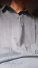 勁霸男裝（K-Boxing）勁霸男裝桑蠶絲翻領(lǐng)夏季短袖POLO衫HTLT1964 北歐綠 185/2XL  曬單實(shí)拍圖