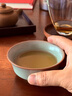 欣義汝窯粉青主人杯景德鎮(zhèn)純手工陶瓷功夫茶具不開片高端汝瓷專用茶杯 廣緣杯容量120ml不開片粉青 曬單實拍圖