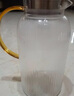 雅集棱影四季大容量錘紋加厚耐熱玻璃冷水壺燒水壺涼白開水壺1800ml 曬單實拍圖