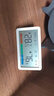 得力(deli)室內(nèi)溫濕度表 LCD電子溫濕度計 嬰兒房室內(nèi)溫濕度表辦公用品老人兒童禮品白色LE505PRO 曬單實拍圖