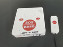 科立富無線語音對講呼叫器AI語音識別自動報警老人報警器一鍵呼救呼叫鈴 物聯網版(送卡)雙向通話有線按鈕 曬單實拍圖