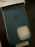Apple/蘋果 iPhone 16 Pro 專用 MagSafe 硅膠保護殼-湖綠色 磁吸手機殼 蘋果原裝手機殼 曬單實拍圖