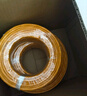 秋葉原（CHOSEAL）超六類雙屏蔽網(wǎng)線 CAT6A類萬兆抗干擾降衰減純銅 工程家裝網(wǎng)絡寬帶線橙色 100米 QS2669CT100 曬單實拍圖