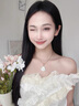 普陀山和田玉吊墜佛公項(xiàng)鏈男款女款玉墜護(hù)身符送老婆七夕情人節(jié)禮物女 曬單實(shí)拍圖