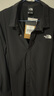 北面（The North Face）長(zhǎng)袖襯衫男UPF防曬衣輕薄小方領(lǐng)防潑濺25新品4NCQ JK3/宇宙黑 L /175 曬單實(shí)拍圖