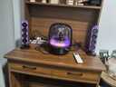 哈曼卡頓Soundsticks 5 音樂(lè)水晶5代玄光版丁禹兮桌面藍(lán)牙音箱家用藍(lán)牙音響水晶5黑色居家藝術(shù)音響生日禮物 玄光版 曬單實(shí)拍圖