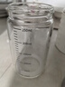 WELLMEET牛奶瓶豆漿杯外帶玻璃兒童早餐杯帶刻度酸奶燕麥粥微波爐加熱 【牛奶杯+暗夜黑杯套】 250ml 1只 高硼硅玻璃 曬單實(shí)拍圖