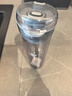 特百惠（Tupperware）晶彩400ML塑料杯男女士學(xué)生夏季運動水杯子戶外便攜大容量 高級灰 曬單實拍圖