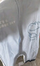 舒貝怡嬰兒衣服夏季新生兒連體衣短袖寶寶哈衣可愛爬服 萌萌雞米色90CM 曬單實拍圖