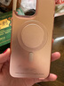 CARE CASE透粉灰電鍍鈦色磁吸防摔手機殼 適用于蘋(píng)果iPhone17 16 15 14 13ProMax 原創(chuàng  )設計 magsafe充電 透粉灰電鍍磁吸手機殼+粉色電鍍磁吸支架 iPhone 15 Pro Max 曬單實(shí)拍圖