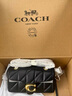 蔻馳（COACH）女士專柜款TABBY系列20號小號黑色羊皮革單肩包CP149B4BK 曬單實拍圖