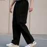 森馬（Semir）休閑褲男寬松闊腿彎刀褲涼感2025夏季直筒褲簡工裝109325127103 曬單實拍圖