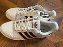adidas NY 90 STRIPES經(jīng)典運動板鞋男女春季新款阿迪達斯三葉草 漢玉白/紅色/金色     41 曬單實拍圖