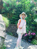 moodytiger兒童防曬帽透氣夏季男童帽子可拆卸戶外多功能女童遮陽帽漁夫帽 氤夢粉 曬單實拍圖