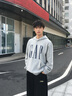 GAP【情人節(jié)】男女裝秋季新款logo印花抓絨寬松套頭連帽衫衛(wèi)衣786923 曬單實(shí)拍圖