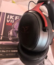 iKF V11 Pro7.1四模無線游戲耳機頭戴式7.1環(huán)繞音效藍牙有線電競專用三角洲FPS無畏契約辨位 黑紅色 曬單實拍圖