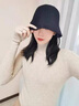 皮爾卡丹（pierre cardin）純羊毛衫半高領修身無縫一線女套頭堆堆領毛衣秋冬針織打底衫 原絨米 S 曬單實拍圖