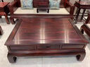 安邸紅木家具 印尼黑酸枝（學(xué)名：闊葉黃檀）中式實(shí)木客廳沙發(fā) 別墅酒店 明清古典家具 新中式沙發(fā) 單人+雙人+三人+大茶幾+2邊幾 曬單實(shí)拍圖