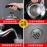匯旅304不銹鋼燒水壺電磁爐鳴笛煤氣平底大容量家用燃氣加湯鳴音水壺 12L 特厚鳴音水壺【304食品級別 曬單實(shí)拍圖