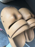 SEVEN ONLY OLINE丑萌卡皮巴拉兒童洞洞鞋男童女孩夏季防撞卡通外穿沙灘包頭涼拖鞋 棕色卡皮 有后跟帶 21 cm內長(cháng)【210】約32-33碼腳穿 曬單實(shí)拍圖