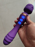 雙頭震動(dòng)情趣用品女用自慰器強震夫妻成人用品大功率按摩棒情趣av 紫色【大頭強震+G點(diǎn)秒潮】 曬單實(shí)拍圖