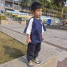 班尼路童裝男童套裝兒童純棉短袖工裝褲兩件套2025新款男孩薄款半袖上衣 深藍(lán)拼白想要足球X+卡其樹叢貼 140 【推薦體重56-68斤】 曬單實(shí)拍圖
