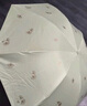 天堂 防紫外線晴雨傘三折 雨傘黑膠防曬太陽傘遮陽晴雨傘 山櫻粉 曬單實拍圖