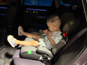 怡戈（Ekobebe）兒童安全座椅增高墊3-12歲大童車載汽車便攜式坐墊簡(jiǎn)易008X耀石灰 曬單實(shí)拍圖