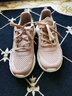 斯凱奇（Skechers）女鞋夏季網(wǎng)面透氣健步鞋軟底輕便休閑鞋百搭舒適運(yùn)動(dòng)跑步鞋117333 曬單實(shí)拍圖