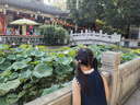 英氏（YEEHOO）女童連衣裙夏季新款裙子兒童無袖透氣背心裙學(xué)院風(fēng)撞色polo領(lǐng)童裝 盛夏學(xué)院深藍 140 曬單實拍圖