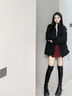 LEEREDPOI羽絨服男短款冬季外套立領(lǐng)寬松休閑百搭冬天學(xué)生潮流加厚保暖鴨絨 黑色 XL 約145-170斤可穿 曬單實(shí)拍圖