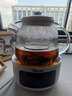 NUC養生燒水壺全玻璃養生壺煮茶器燉煮一體煮茶壺燒水壺恒溫辦公室家用小型一人玻璃煮茶養生壺 【新升級加厚】高硼硅玻璃 1.2L +氛圍燈+精準溫控 曬單實(shí)拍圖