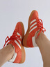阿迪達(dá)斯 （adidas）三葉草系列 男女 HANDBALL SPEZIAL 休閑鞋 IG6191 紅色 37碼 曬單實拍圖