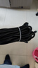 電源延長(cháng)線(xiàn)220v監控攝像頭電動(dòng)車(chē)充電風(fēng)扇家用二插兩孔加長(cháng)連接線(xiàn) 黑色10米 曬單實(shí)拍圖