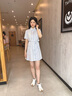 MANTENER GRAN 阿甘鞋2025新款拼色德訓(xùn)鞋內(nèi)增高休閑板鞋 MG女鞋 白色 37 曬單實(shí)拍圖