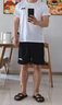 南月奚德國跑步運(yùn)動套裝男速干衣短袖健身衣服冰絲t恤短褲羽毛球訓(xùn)練服 淺藍(lán)套裝 【冰絲 速干 運(yùn)動】 XL(145-160斤) 曬單實(shí)拍圖