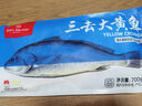 1號會員店【山姆同廠】冷凍寧德三去大黃魚 黃花魚 凈重700g/2條裝 水產(chǎn)魚 曬單實拍圖