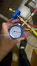 ?柏空調加氟工具套裝 家用空調加液表 雪種冷媒壓力檢測表 R22/R32/R410家用空調通用工具 曬單實拍圖