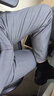 柒牌【除臭】男裝西褲男士2025春季商務通勤修身直筒西裝長褲 曬單實拍圖