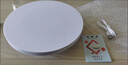 電動轉(zhuǎn)盤直播旋轉(zhuǎn)展示臺 遙控調(diào)速轉(zhuǎn)盤展示拍攝架拍照轉(zhuǎn)臺 自動360度轉(zhuǎn)動底座 【插電款】25cm 白 定速雙向 送背景板 曬單實拍圖