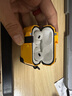 墨奇霖自動(dòng)彈蓋airpodspro2保護套鎖扣AirPods4耳機殼airpodspro3軟殼新 升級支架款黃色贈登山扣 airpods pro2（USB-C通用) 曬單實(shí)拍圖