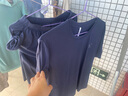 紅豆居家睡衣男棉夏季薄款短袖撞色男士家居服馬賽藍175/96A 曬單實(shí)拍圖