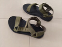 無印良品 MUJI 男女通用 布帶涼鞋（男士/女士）男式女式 無性別 EKB11A4S 卡其綠 260mm  /L/42碼(3.0) 曬單實拍圖