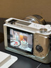 索尼（SONY）ZV-E10L APS-C半畫微單 爆款 vlog直播4K視頻側(cè)翻式液晶屏zv-e10 ZV-E10L白色套機【128G卡+皮套+888】 曬單實拍圖