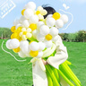 美度防暴雨傘長柄傘24骨自動(dòng)雨傘遇水開花抗暴風(fēng)直桿傘M7007 抹茶綠 曬單實(shí)拍圖