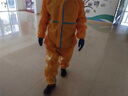 盾護(hù)貓防化服防護(hù)服連體全身防耐酸堿工作化學(xué)化工防水防塵防毒噴漆c級(jí) 單獨(dú)防護(hù)服（1套） XXL 曬單實(shí)拍圖
