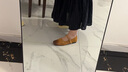 Bata淺口單鞋女2025春法式牛皮粗跟瑪麗珍888DDAQ5 土黃 39 曬單實(shí)拍圖
